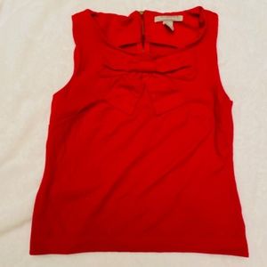 Banana Republic Red Sleeveless Top